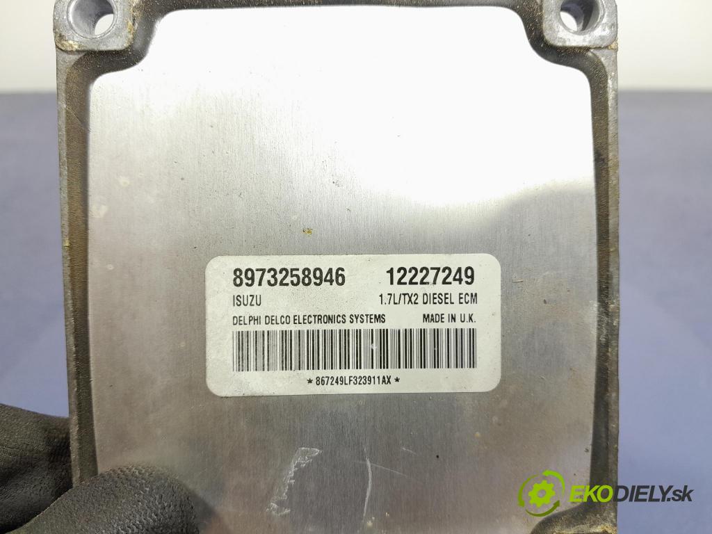 Opel Meriva 2003 riadiaca jednotka Motor: 12227249