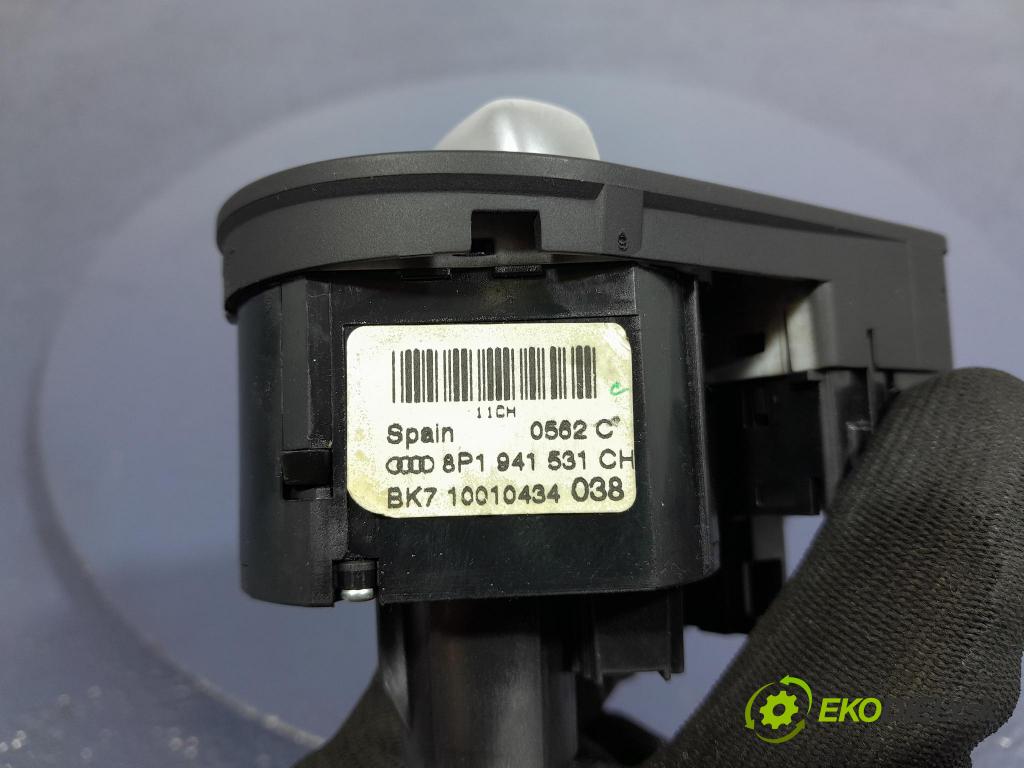 Audi A3 2012 Přepínač Světel: 8P1941531CH