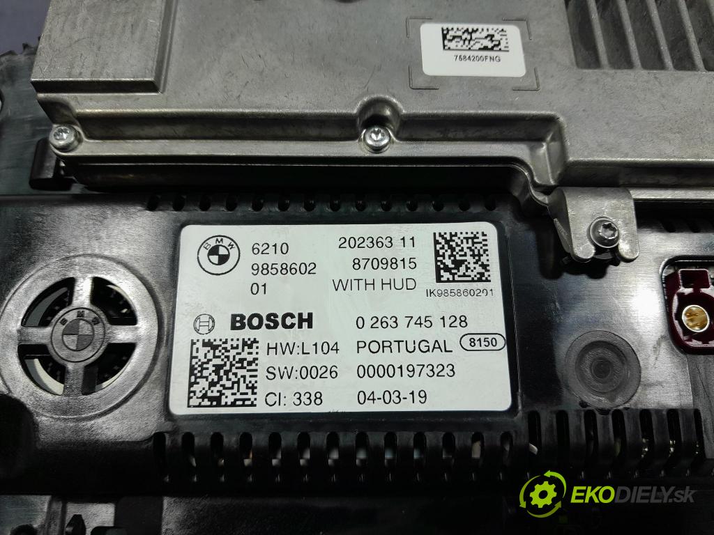 Bmw Seria 7 2019 Přístrojová deska 8709815