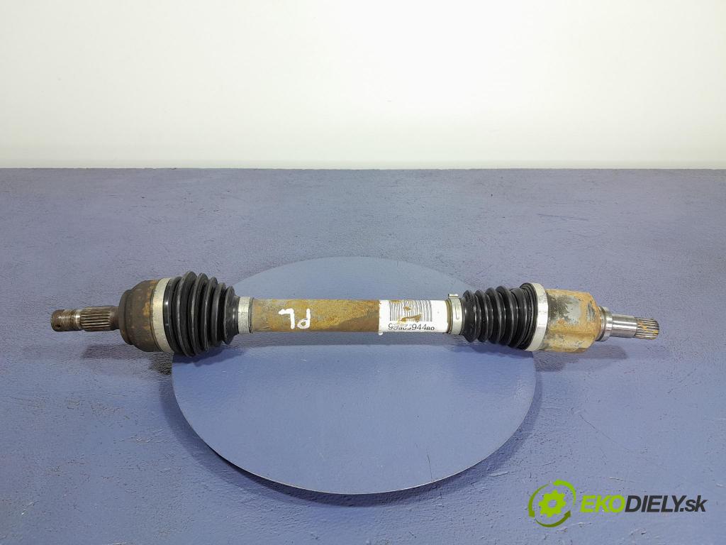 Peugeot 307 2007 poloos ľavá Predné 9680994480