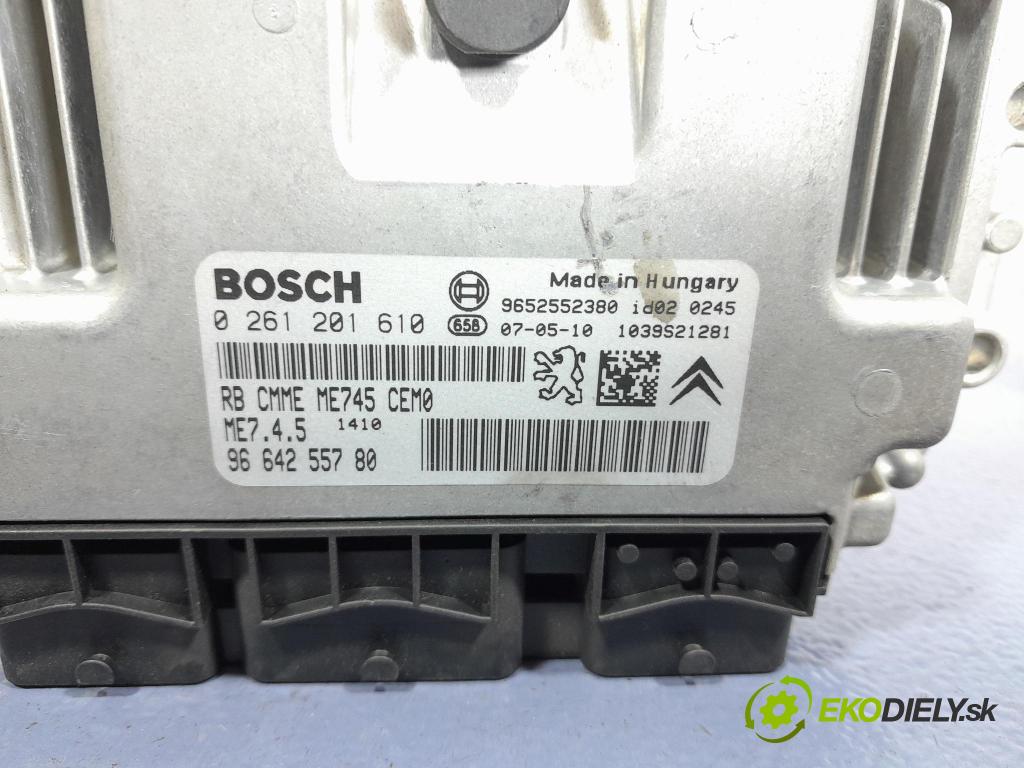 Peugeot 307 2007 riadiaca jednotka Motor: 9664255780