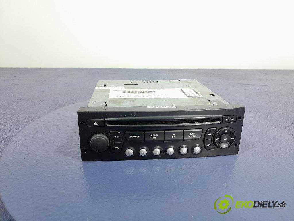 Peugeot 307 2007 Radio I Navigácia: 7645038393