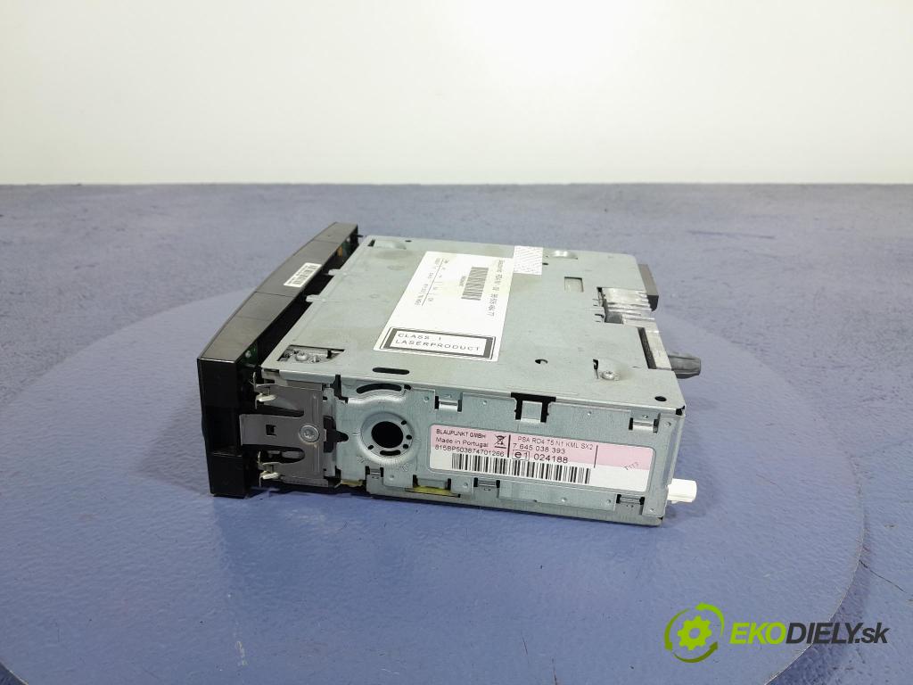 Peugeot 307 2007 Radio I Navigácia: 7645038393