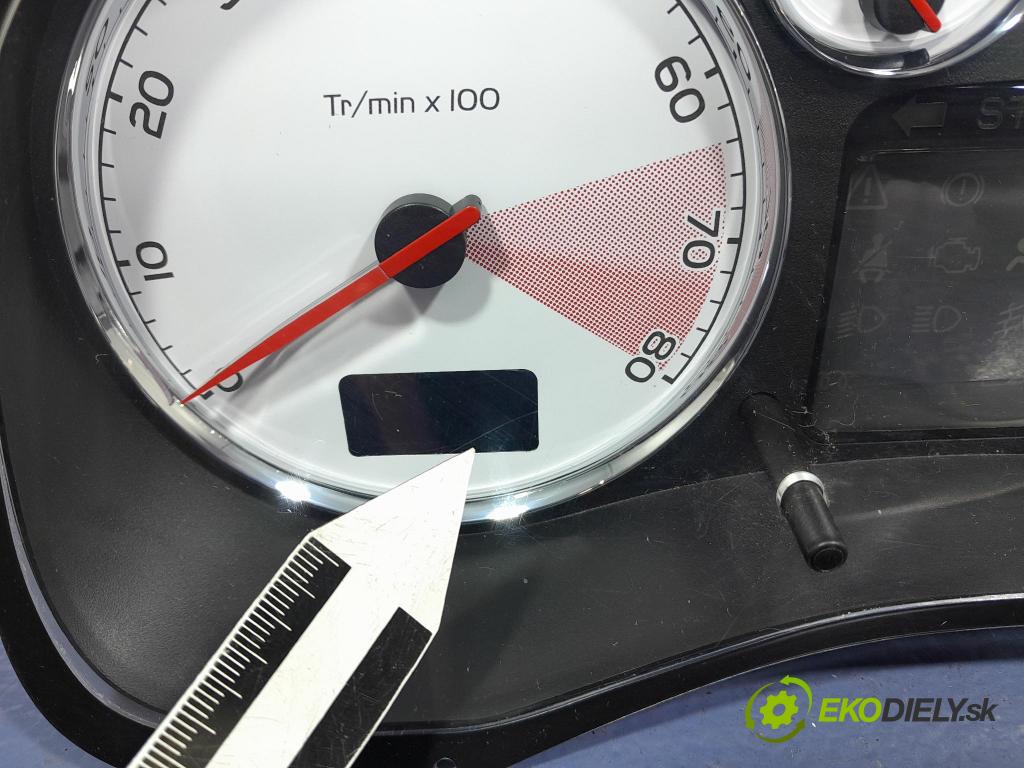 Peugeot 307 2007 Přístrojová deska 9661323080