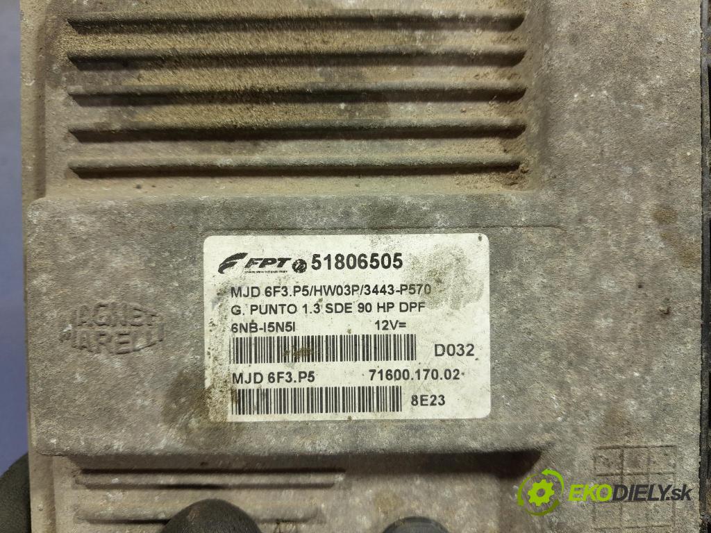Fiat Punto 2008 riadiaca jednotka Motor: 51806505