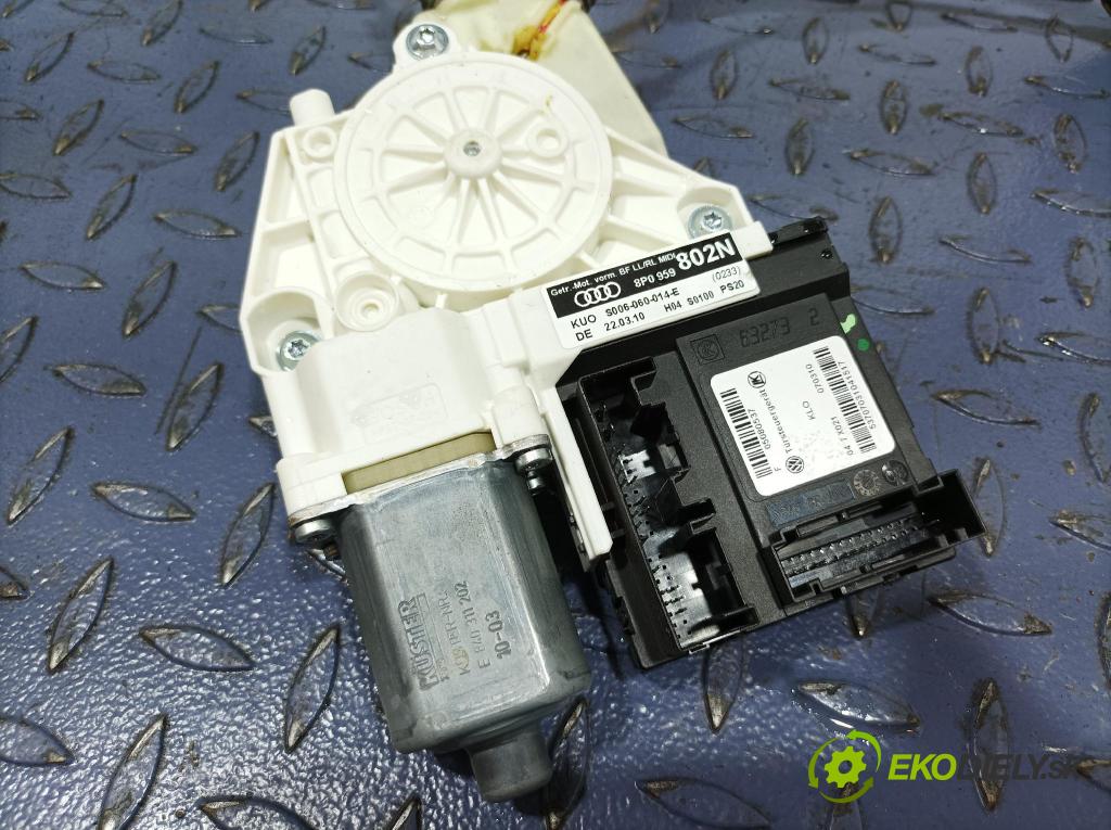 Audi A3 2010 mechanizmus okna Okná: Predné v pravo: 8P3837630
