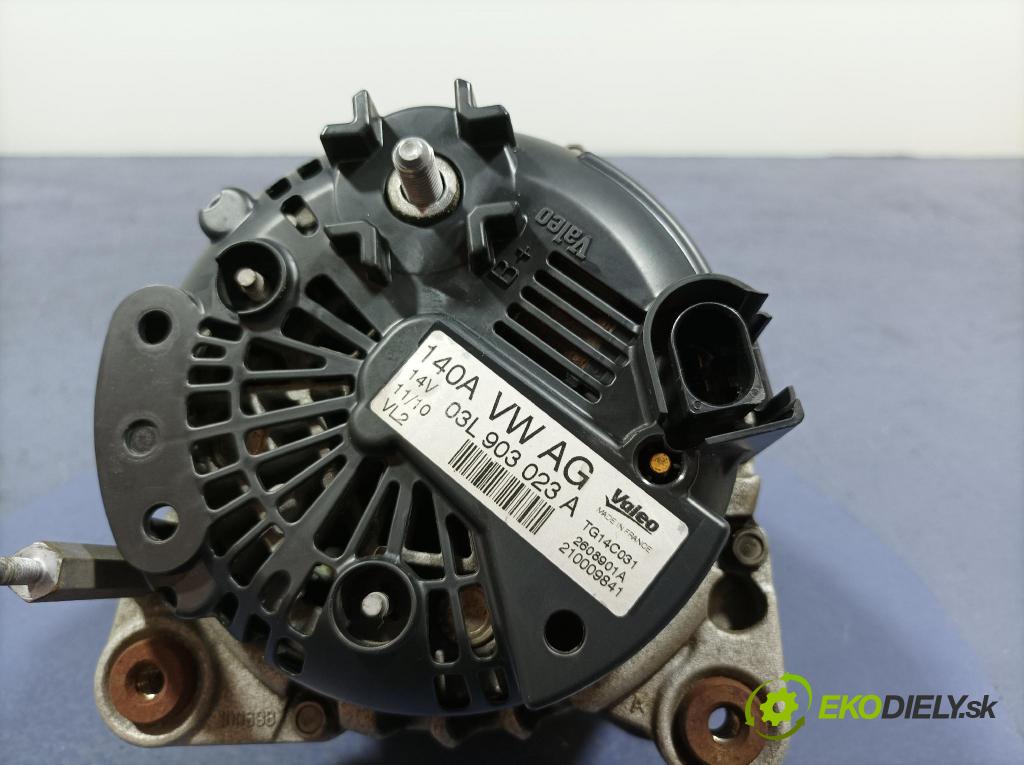 Audi A3 2010 Alternator 03L903023A
