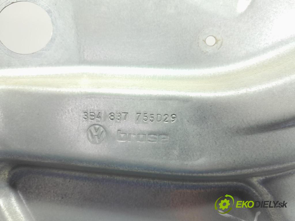 Vw Passat 2004 mechanizmus okna Okná: Predné Vľavo: 3B4837755D