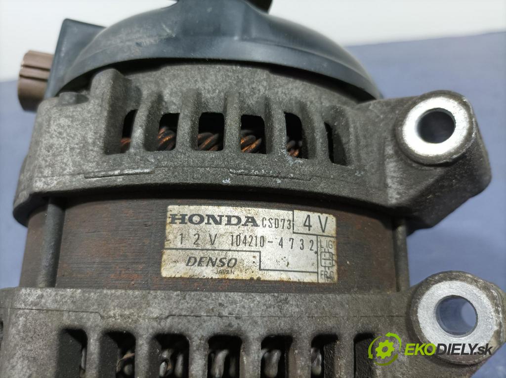 Honda Accord 2007 Alternator 104210-4732