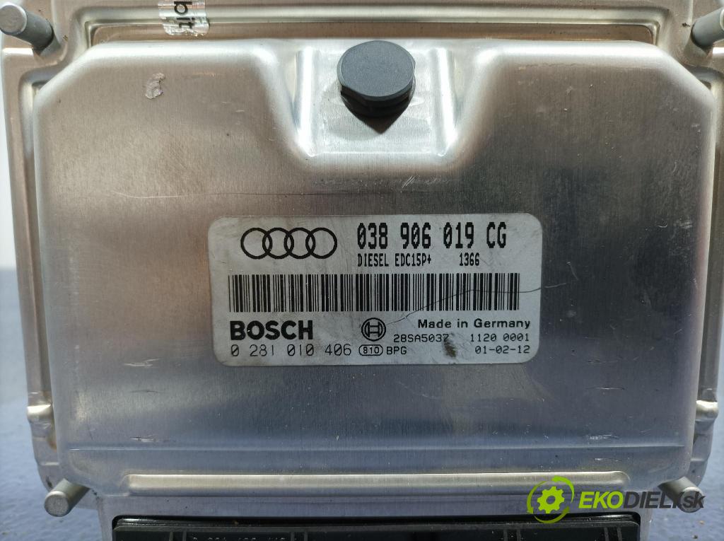 Audi A4 2001 riadiaca jednotka Motor: 038906019CG