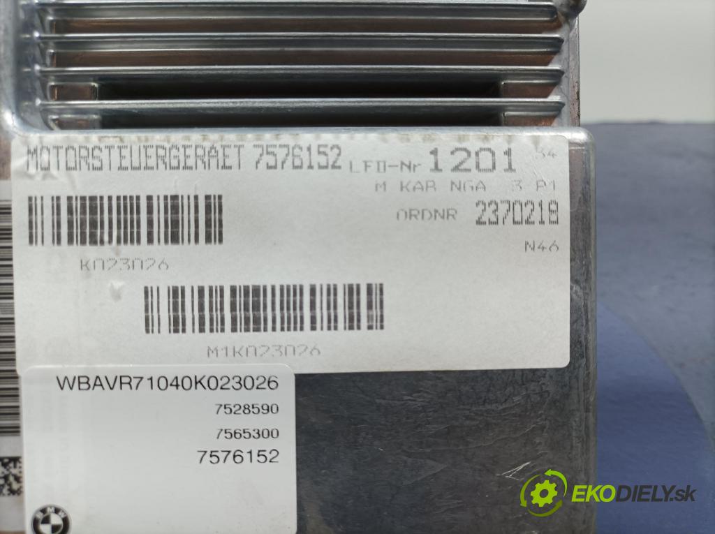 Bmw Seria 3 2007 riadiaca jednotka Motor: 7565300-01