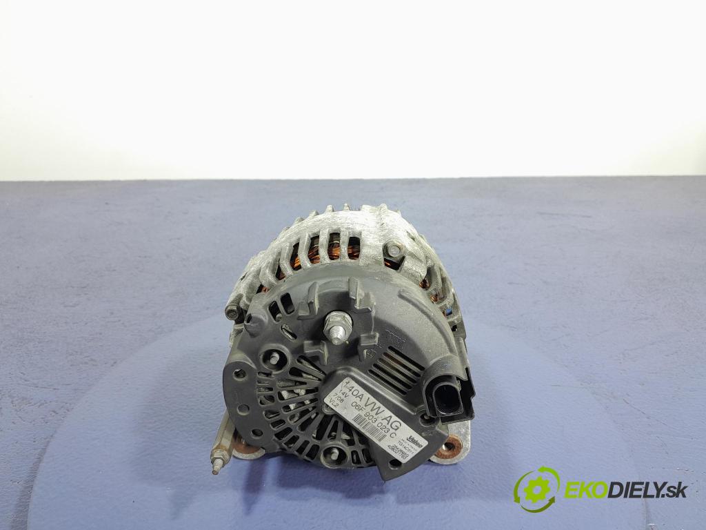 Vw Eos 2008 Alternator 06F903023C