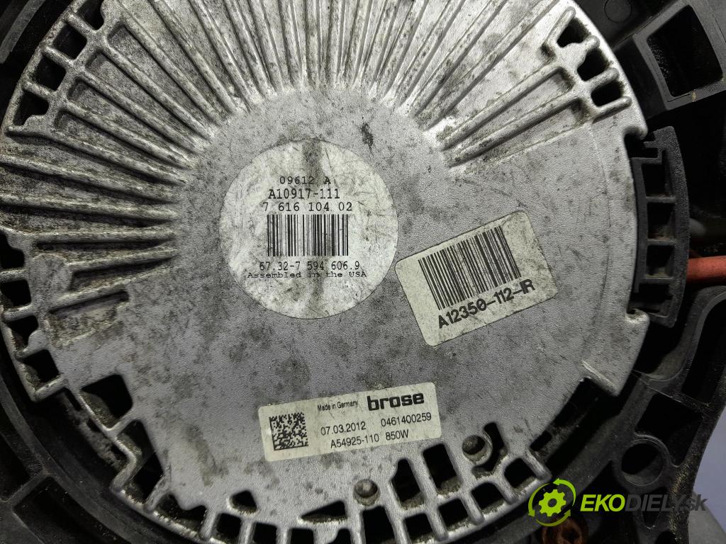 Bmw X5 2013 ventilátor Chladič: 7629131