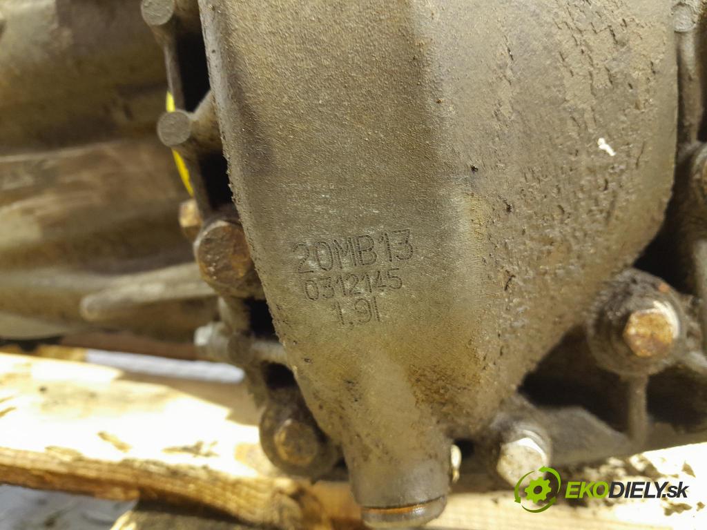 Peugeot Expert 2008 prevodovka Manualna 20MB13