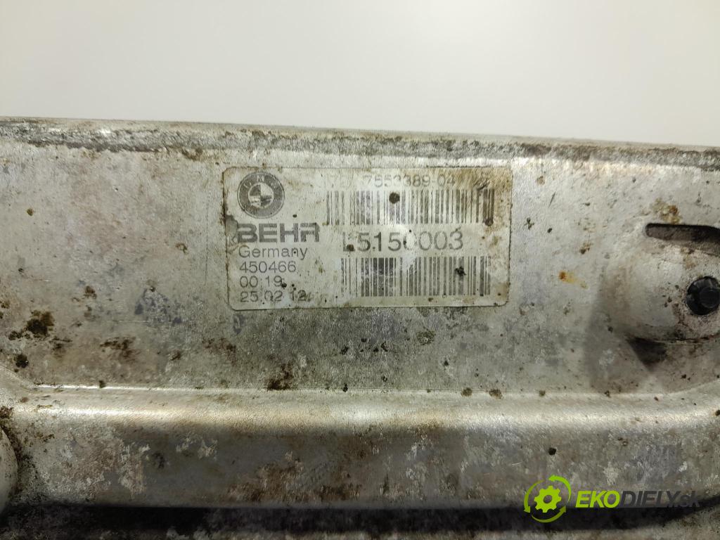 Bmw X5 2013 chladič oleja 7553389