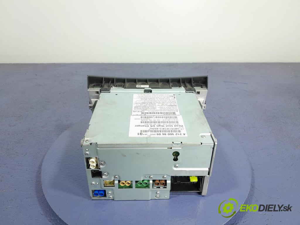 Mercedes E-klasa 2010 Radio I Navigácia: A2129008609