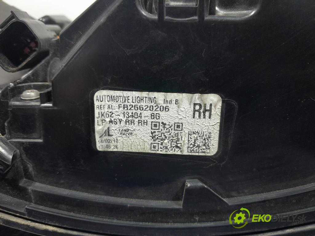 Land rover Range rover 2017 světlo Zad: Práva: Mimo: JK62-13404-BG