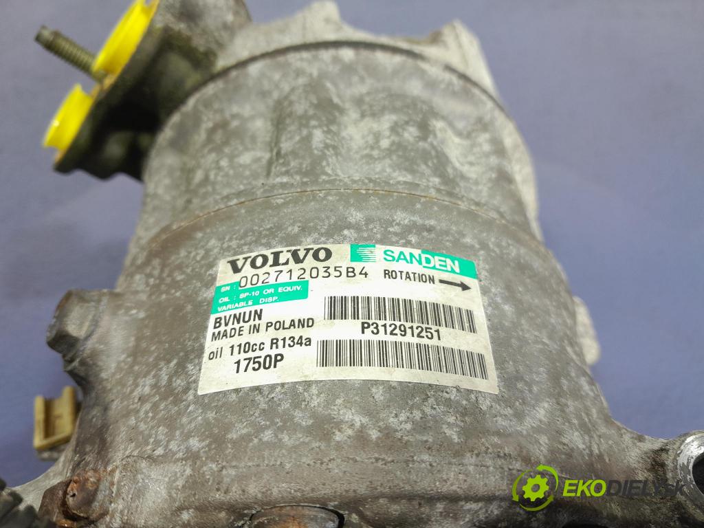 Volvo V40 2015 Kompresor: Klimatizácia: 31291251