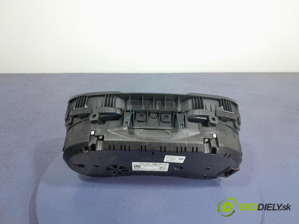 Skoda Octavia 2016 Přístrojová deska 5E0920780C