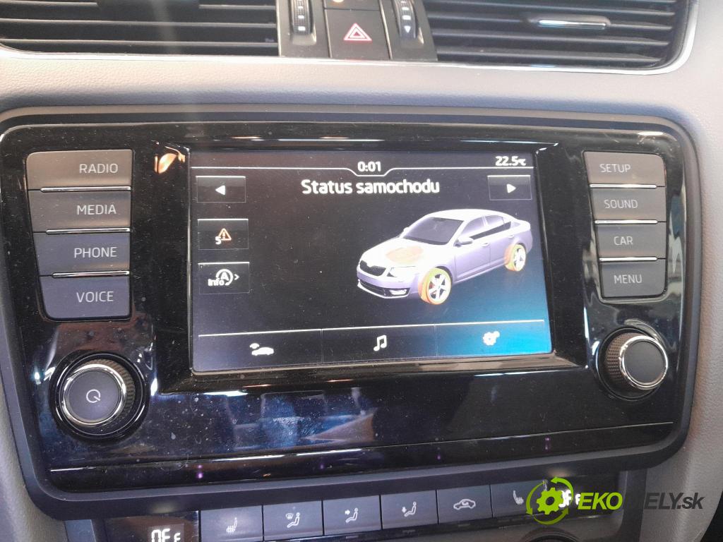 Skoda Octavia 2016 Zobrazit: Rádio: / GPS 5E0919605H