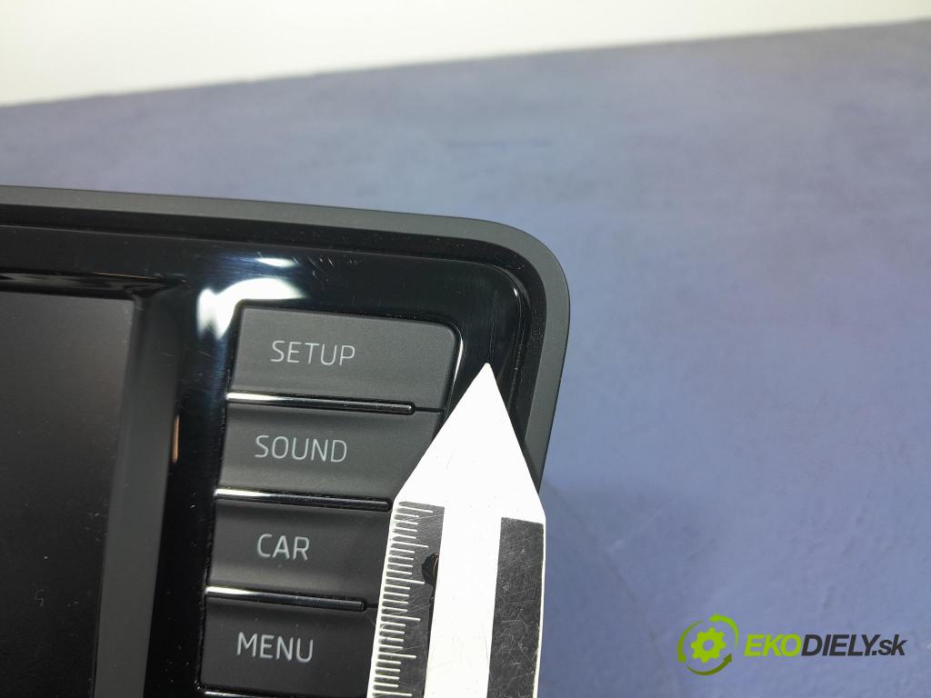 Skoda Octavia 2016 Zobrazit: Rádio: / GPS 5E0919605H