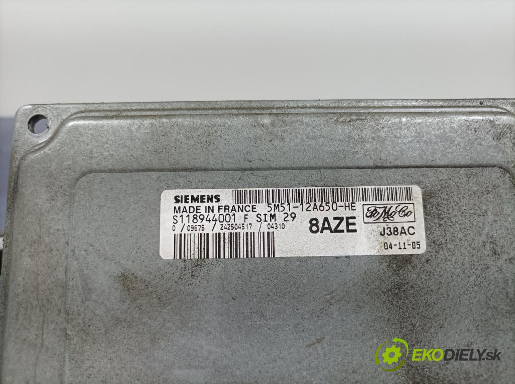 Ford Focus 2005 riadiaca jednotka Motor: 5M51-12A650-HE