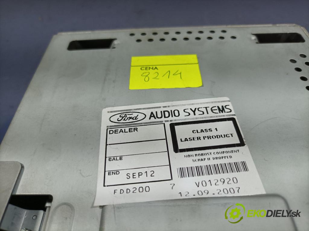 Ford C-max 2007 Radio I Navigácia: 7M5T-18C815-AB
