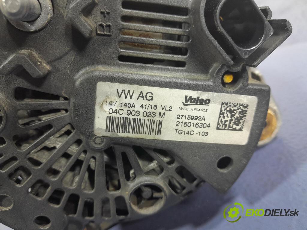 Skoda Octavia 2016 Alternator 04C903023M