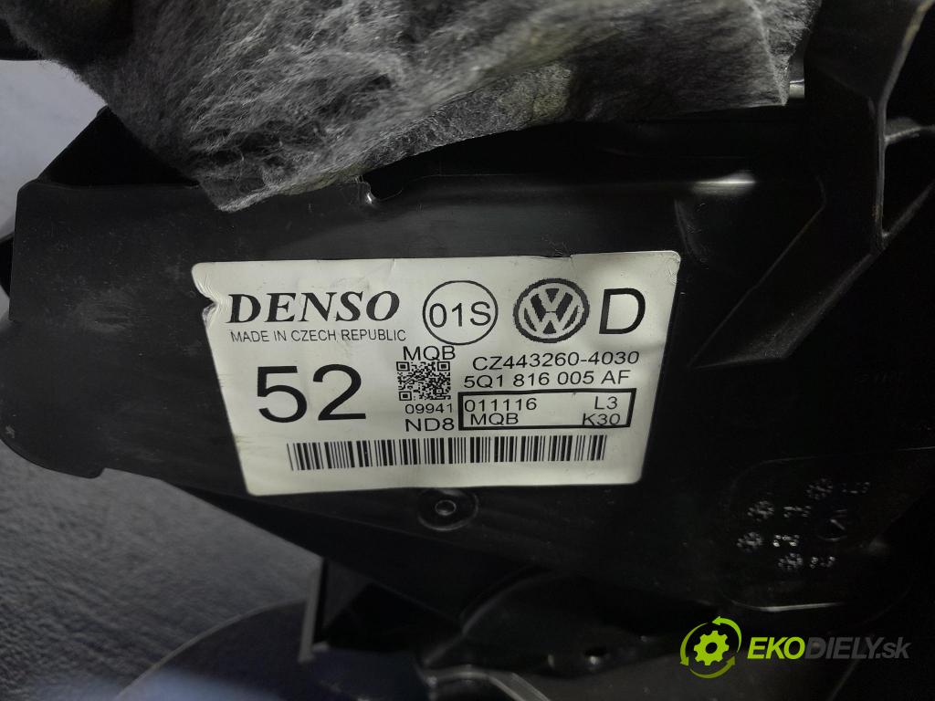 Skoda Octavia 2016 radiátor 5Q1816005AF
