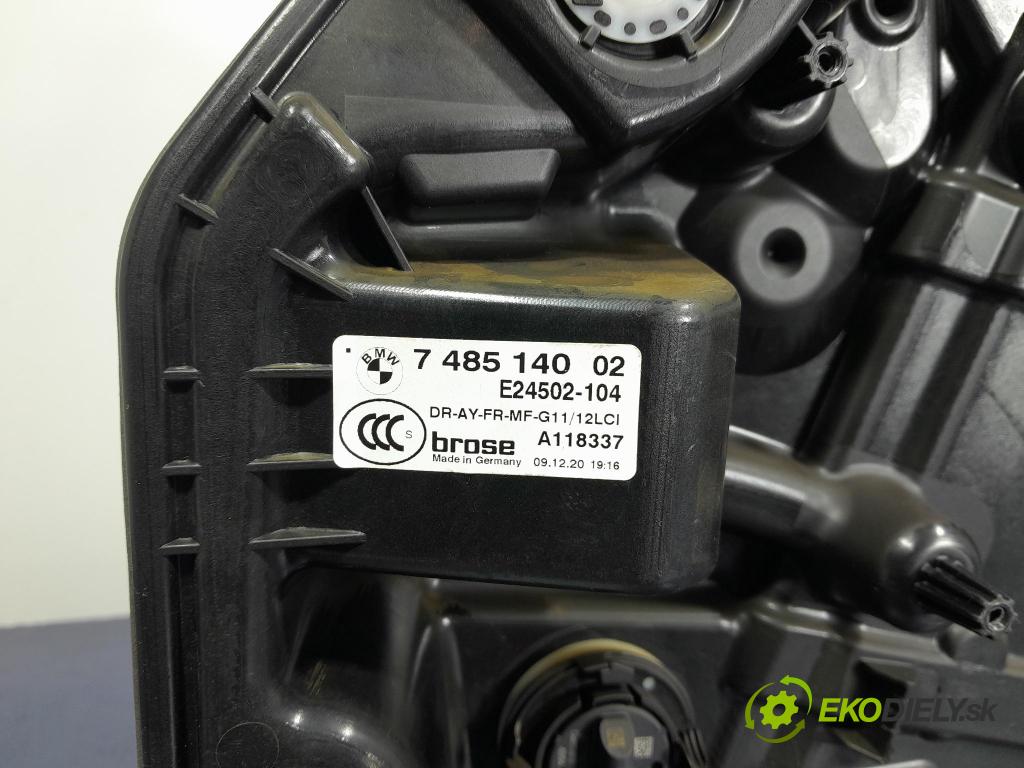 Bmw Seria 7 2020 mechanismus stahování Sklenka: před v pravo: 7485140