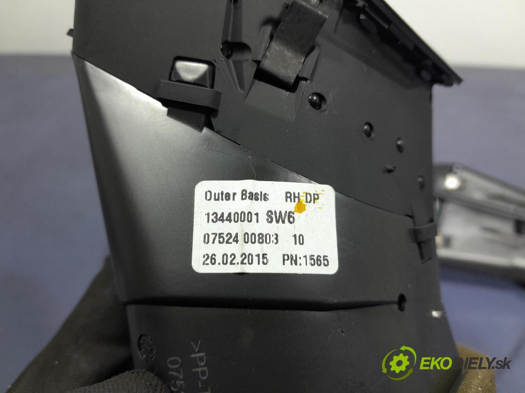 Opel Astra 2015 GRIDS: Prúd vzduchu: Vzduch: 13440000