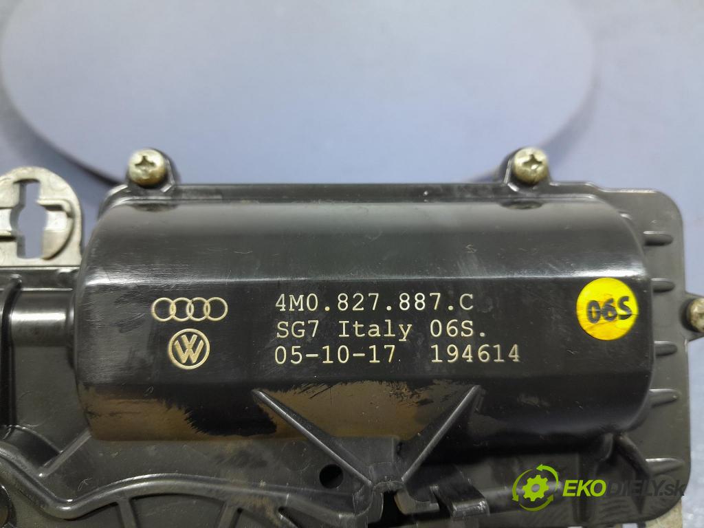 Audi Q7 2017 zámek Klapky: kufr 4M0827887C
