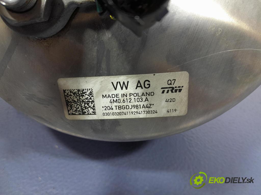 Audi Q7 2017 servo Brzdní: 4M0612103A