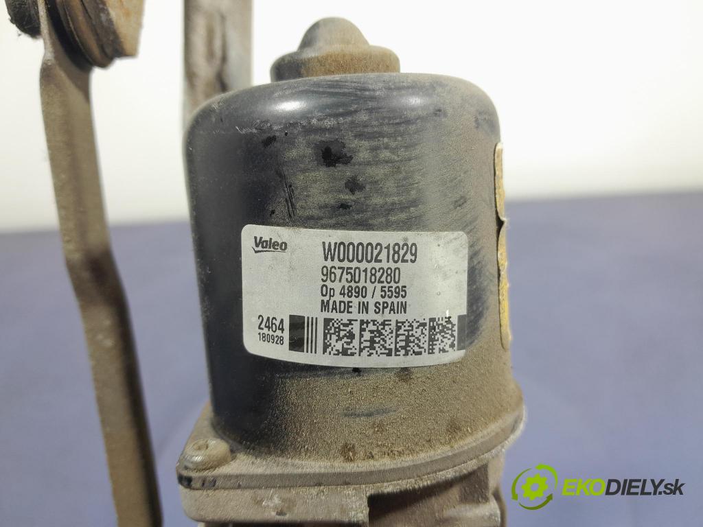 Peugeot 301 2014 mechanismus motorek Stěrače: před 9675018280