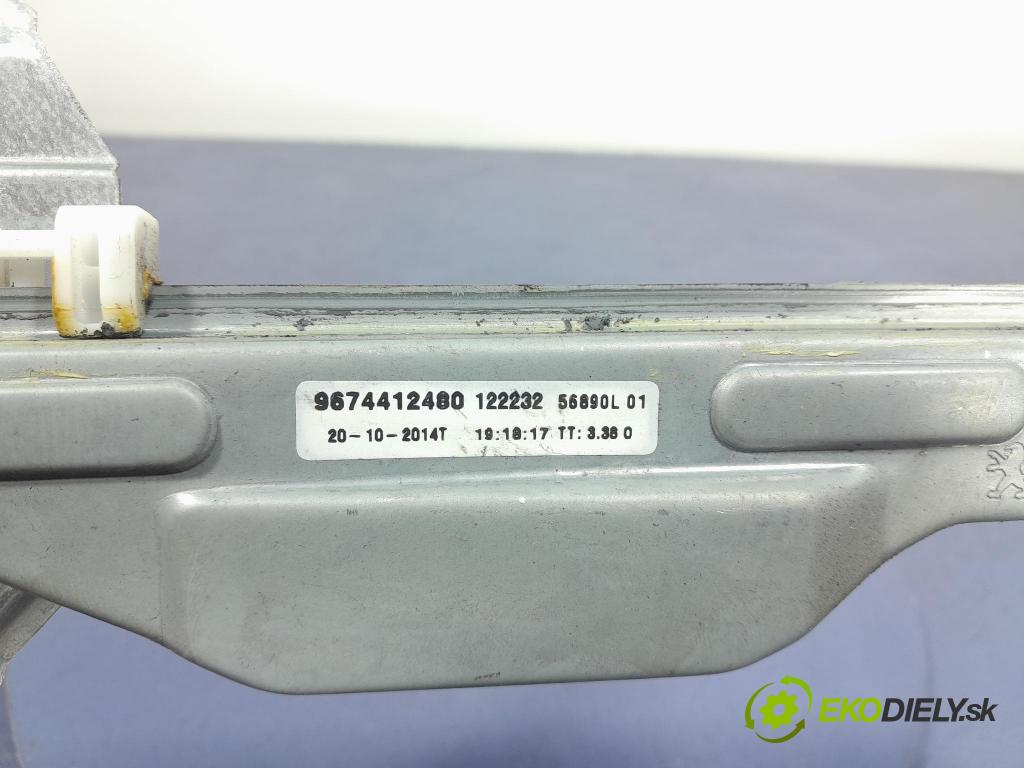 Peugeot 301 2014 mechanizmus okna Okná: Predné Vľavo: 9674412480