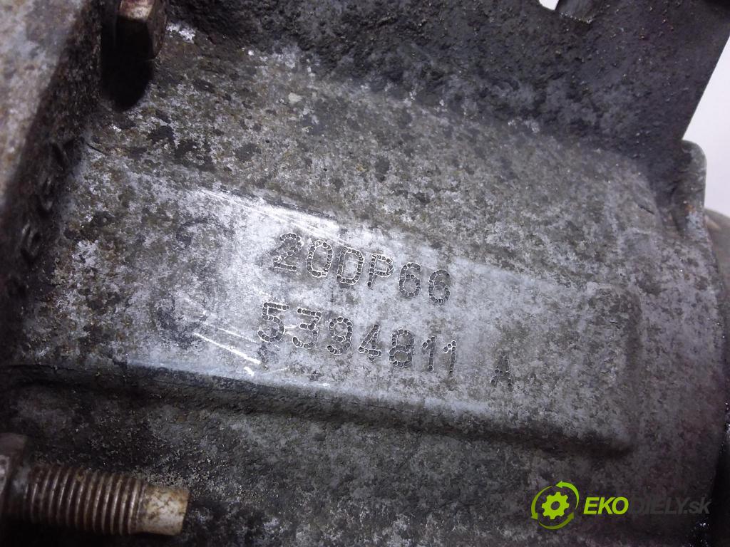 Citroen Ds3 2010 převodovka Ozubené kola: Manualna 20DP66