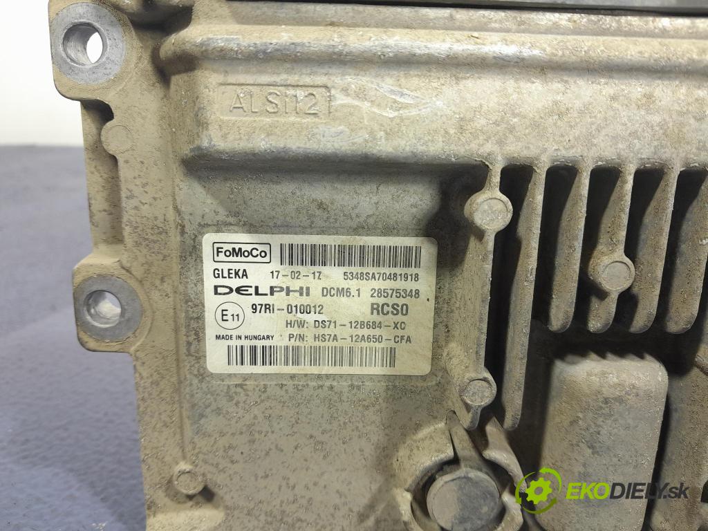 Ford Mondeo 2017 riadiaca jednotka Motor: DS71-12B684-XC