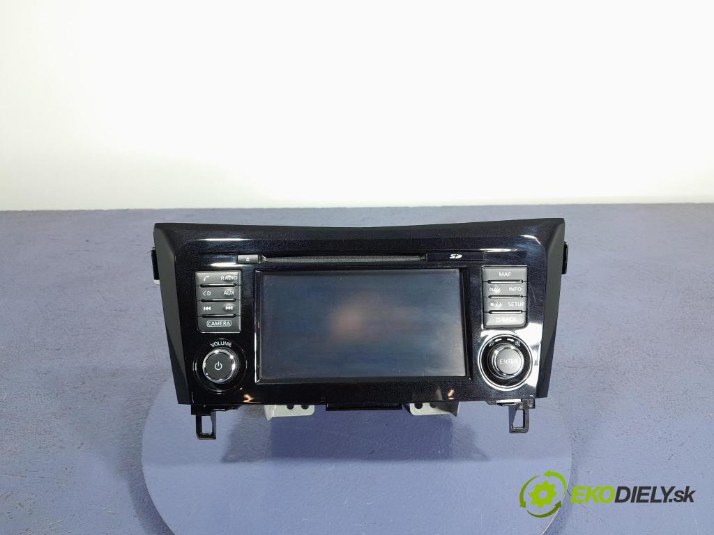 Nissan Qashqai 2016 Radio I Navigácia: 25915-4ET1A