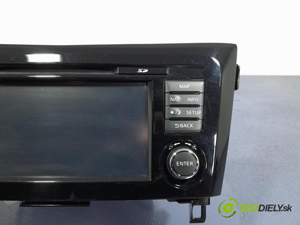 Nissan Qashqai 2016 Radio I Navigácia: 25915-4ET1A