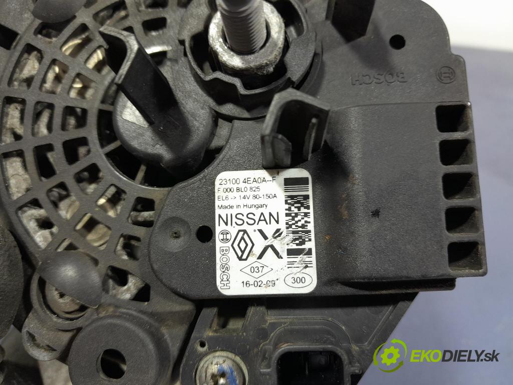Nissan Qashqai 2016 Alternator 23100-4EA0A