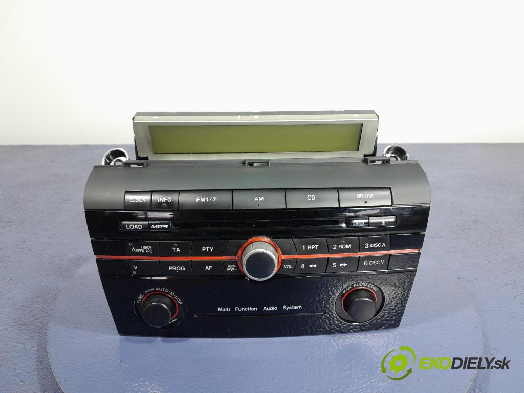 Mazda 3 2009 Radio I Navigácia: BR5K66AR0