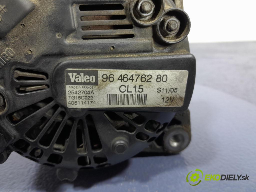 Peugeot 607 2006 Alternator 9646476280