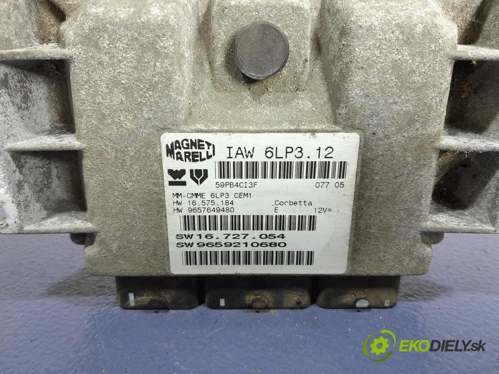 Peugeot 607 2006 riadiaca jednotka Motor: 9659210680