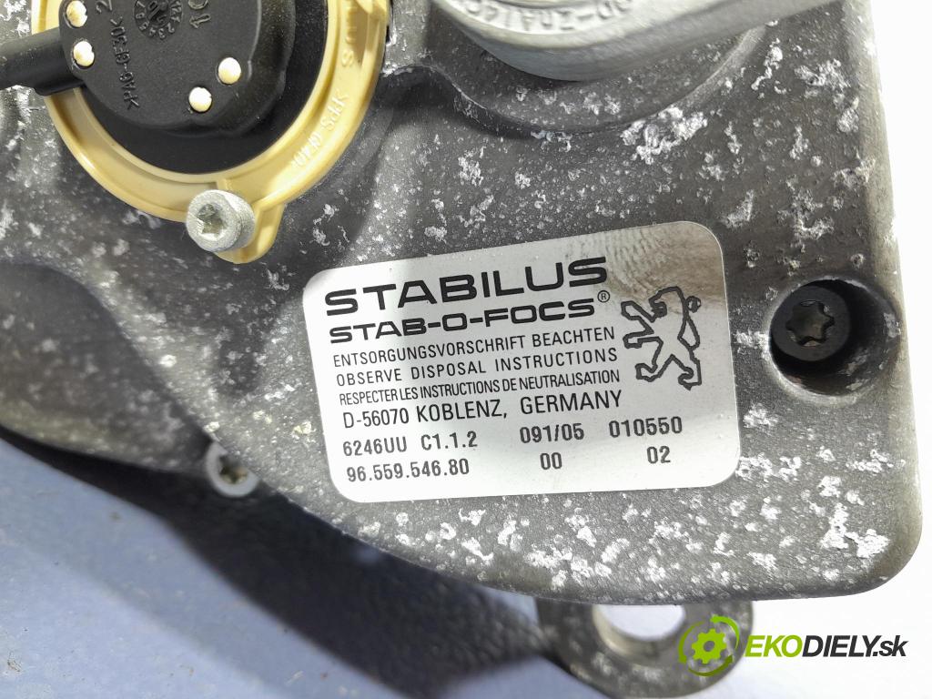 Peugeot 607 2006 zadní dveře kufra: kufr 9655954680