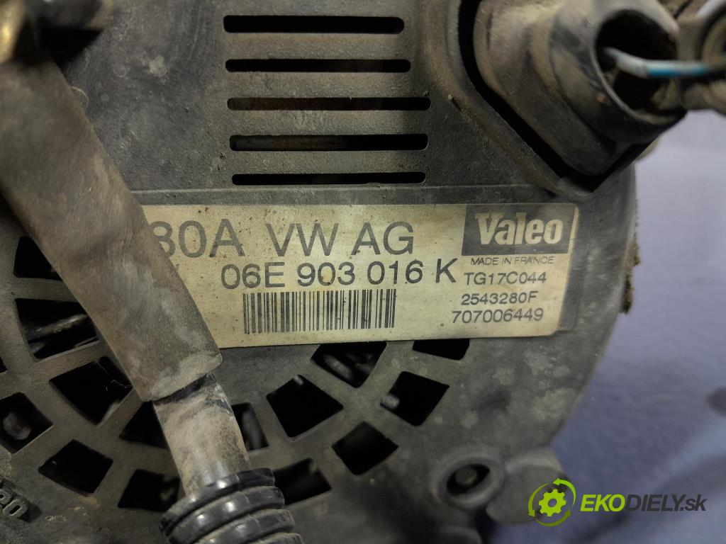 Audi A6 2007 Alternator 06E903016K