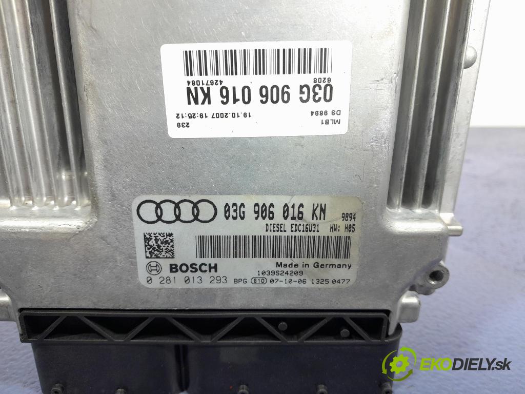 Audi A4 2007 riadiaca jednotka Motor: 03G906016KN