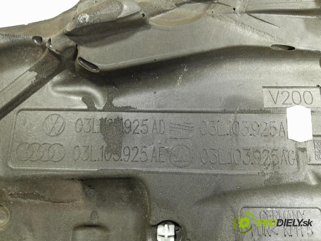 Vw Golf 2009 kryt Motor: 03L103925AD