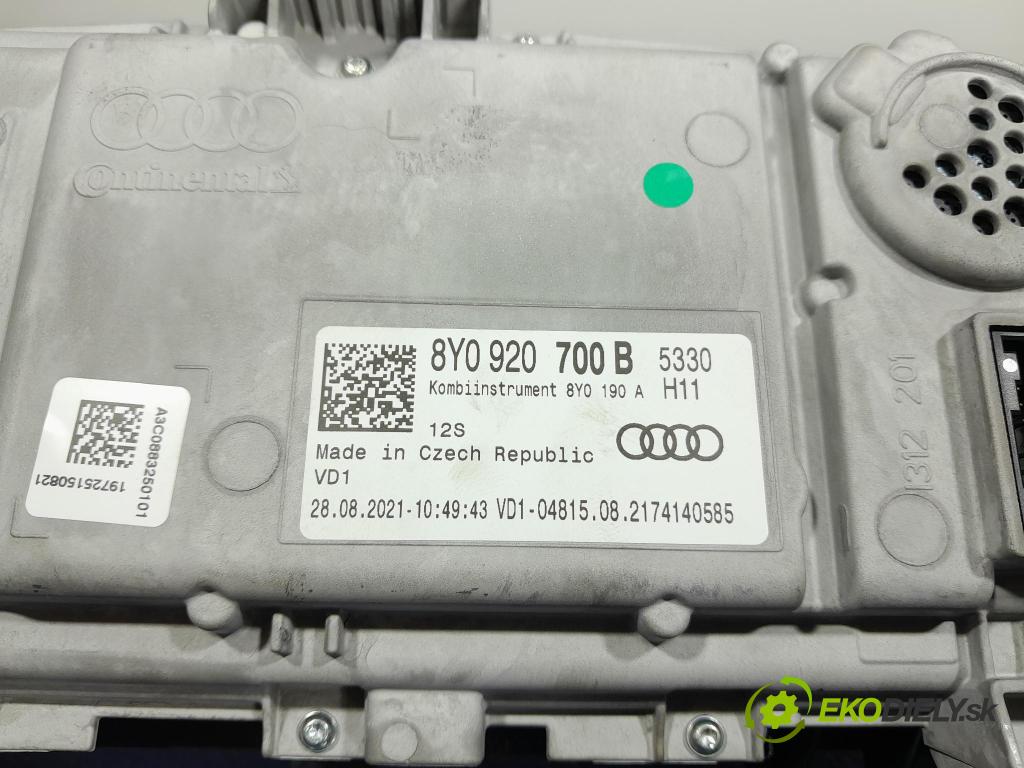 Audi A3 2021 prístrojovka/ budíky 8Y0920700B