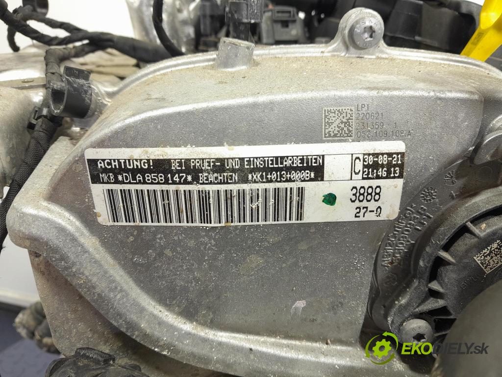 Audi A3 2021 motor Benzín: DLA