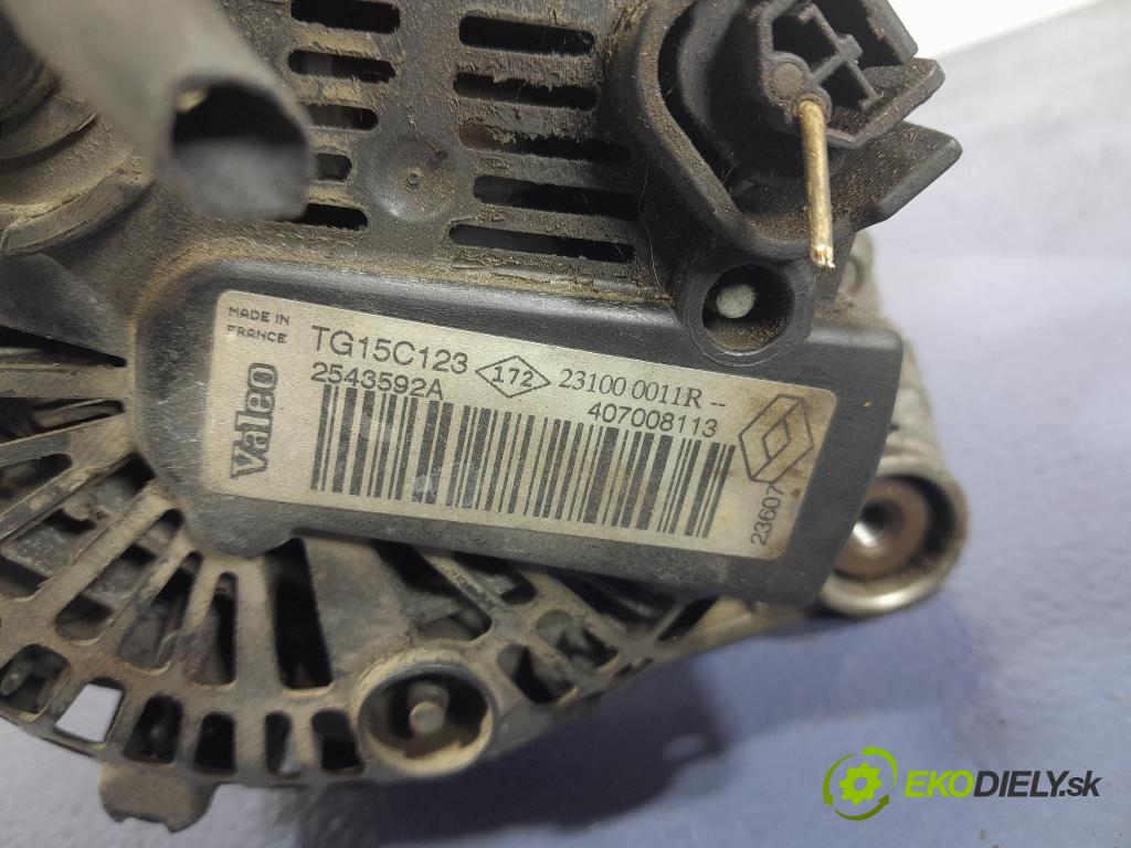 Renault Laguna 2008 Alternator 231000011R
